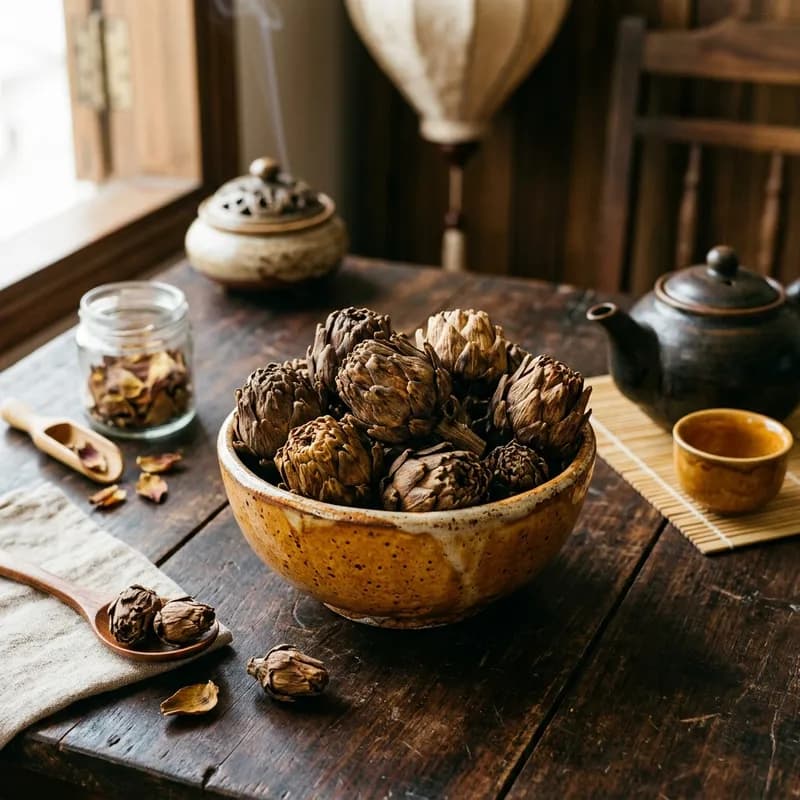 Nụ Atiso Sấy Khô Đặc Biệt