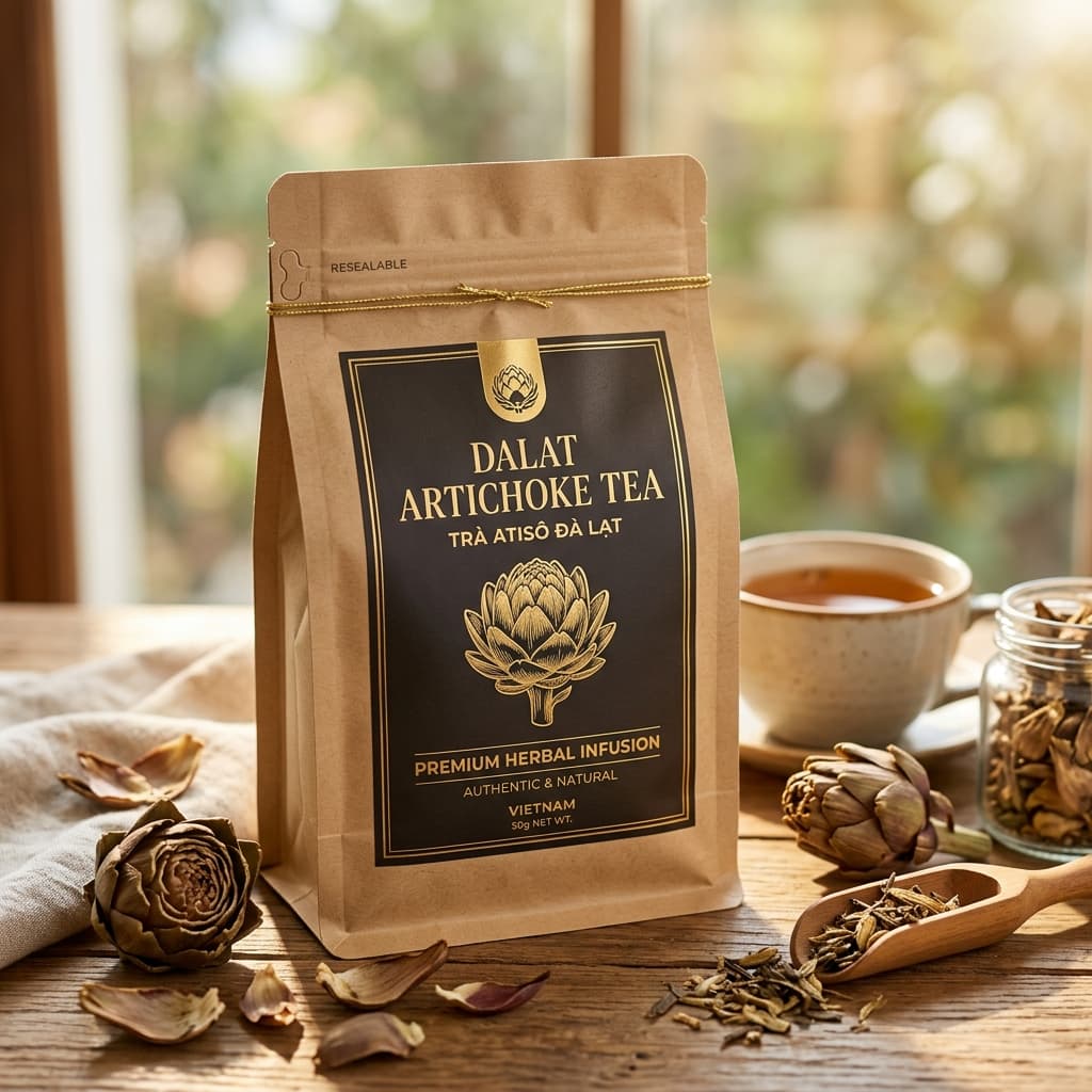 Atiso Sấy Khô Nguyên Bông